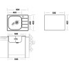 Мойка Ukinox Гранд GRM600.480 -GT6K 2L: Качественная и Удобная Мойка для Вашей Кухни