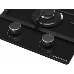 Варочная панель Kuppersberg FG 36 B газовая 30 см, черная, стекло, 28378