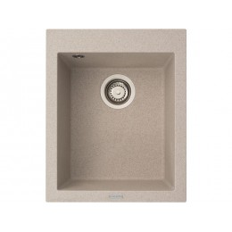 Мойка Longran Cube CUG410.500 - 58 Sabbia, врезная, гранит, 410х500 мм, SKU 12279