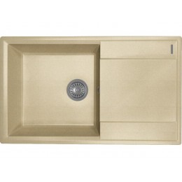 Мойка Florentina Консул 840 бежевый, SKU 27680, кварц, 1 чаша, 60 см.