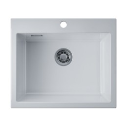 Мойка Omoikiri Omishima 60-WH Glossy Natceramic/белый глянцевый (4997466)