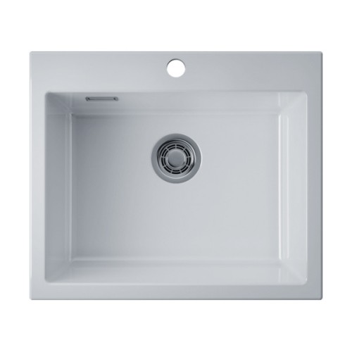 Мойка Omoikiri Omishima 60-WH Glossy Natceramic/белый глянцевый (4997466)
