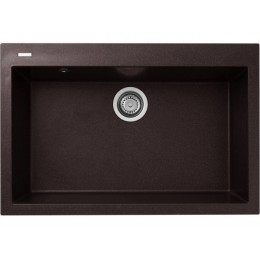 Мойка Longran Cube CUG760.500 27581, гранит, 760x500 мм, для тумбы 80 см