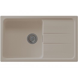 Мойка Florentina Специя 860 (SKU 30482) 1 чаша, кварц, с крылом, 860х510 мм