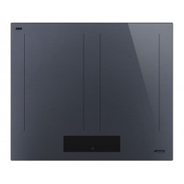 Варочная панель SMEG 28082, индукционная 60 см, Neptune grey, стеклокерамика Eclipse, 4 зоны, EVO Slider.