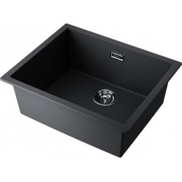 Мойка 35083 Omoikiri Yamakawa 55T-U/I-BL Tetogranit 556x456 мм черный