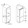 Холодильник MAUNFELD MBF177NFFWGR Inverter - Встраиваемая модель с высоким классом энергоэффективности