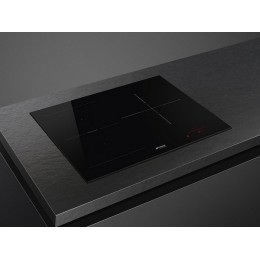 Варочная панель SMEG SI1M5633D1 60 см, индукционная, черная, 3 зоны, сенсорное управление, 7400 Вт, SKU 33684.