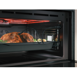 Духовой шкаф ASKO OCSM8478GG 50л, 1000Вт, жемчужно-серый, пароварка и СВЧ, SKU 26885