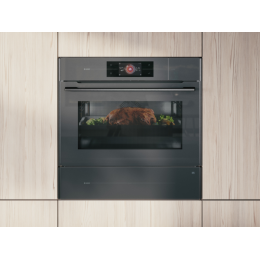 Духовой шкаф ASKO OCSM8478GG 50л, 1000Вт, жемчужно-серый, пароварка и СВЧ, SKU 26885