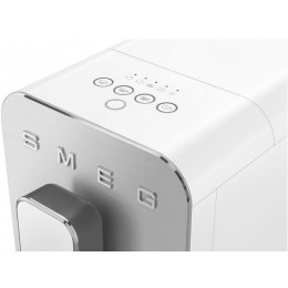 Кофемашина SMEG BCC11WHMEU 28485, белый матовый, 19 Бар, встроенная кофемолка, термоблок