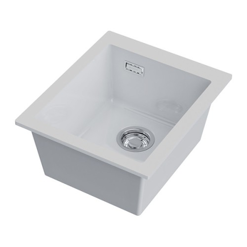 Мойка Omoikiri Omishima 41-U-WH Glossy Natceramic/белый глянцевый (4997514)