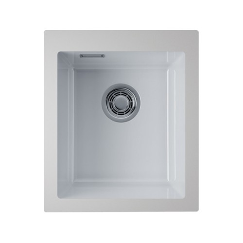Мойка Omoikiri Omishima 41-U-WH Glossy Natceramic/белый глянцевый (4997514)