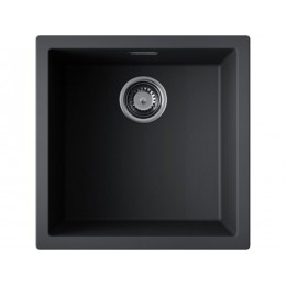 Мойка 35090 Omoikiri Yamakawa 45T-U/I-BL Tetogranit 456x456 мм, черный