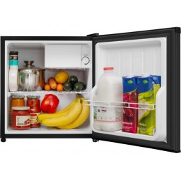 Холодильник MEFERI MFR50BK MINI LIGHT 44 см, черный, А+, 46 л, SKU 29591