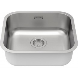 Мойка Paulmark Vello 48 uni VE48-BS, нержавеющая сталь, 1 чаша, 480x430 мм, SKU 26095
