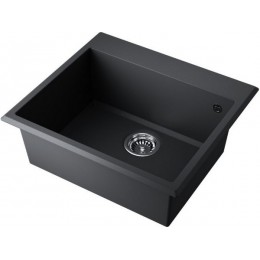 Мойка Omoikiri Tedori 57-BL 34996 Tetogranit 570x510 мм черный
