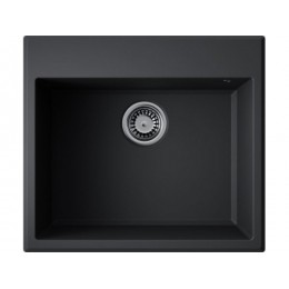 Мойка Omoikiri Tedori 57-BL 34996 Tetogranit 570x510 мм черный