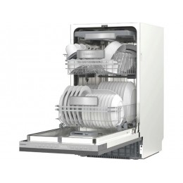 Посудомоечная машина MEFERI MDW4593 LUXE 45 см, серебристая, 10 комплектов, A+++ (SKU 35296)
