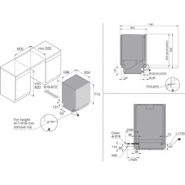Посудомоечная машина ASKO DFI544H/1, SKU 29897, 60 см, 14 комплектов, 42 дБ