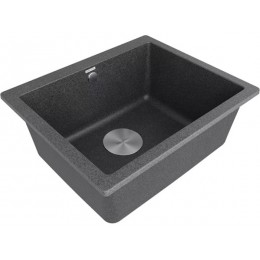 Мойка Paulmark Gera 60 PM205546-DG, гранит, 550x460 мм, SKU 23801