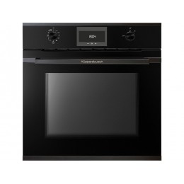 Духовой шкаф Kuppersbusch 32802, 60 см, черное стекло, 70 л, 6 программ, A+