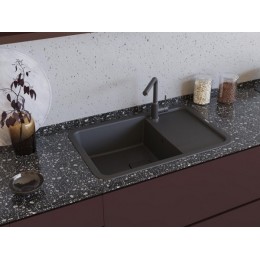 Мойка Omoikiri Tasogare 86-BL 34604 Artgranit, 860x510 мм, врезная, черный