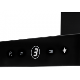 Вытяжка EXITEQ EX-1096 black 60 см, 1000 м3/ч, сенсорное управление, 3 скорости, SKU 31607