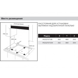 Варочная панель Midea MG3270TGB газовая