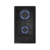 Варочная панель MEFERI MGH302BK GLASS LIGHT - Газовая панель с сенсорным управлением и стеклянной поверхностью