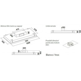 Вытяжка Falmec NUVOLA IS STEEL 140 (SKU 10910, нерж. сталь, стекло, эл. управление)