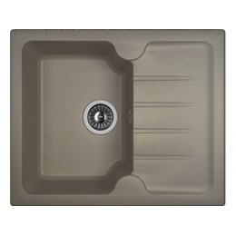 Мойка Dr.Gans ЛОРА 620 везувий, SKU 21013, мрамор, 1 чаша, 620x510 мм