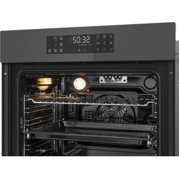 Духовой шкаф MAUNFELD EOEH7614DGR, 60 см, графитовый, 76 л, сенсорное управление, 11 режимов, 3350 Вт, A, SKU 35613