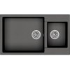 Мойка Longran Enigma ENG860.500 15 - 10 Onyx: Элегантное Решение для Вашей Кухни