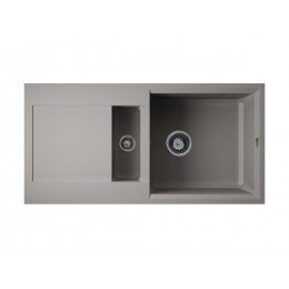 Мойка 35014 Omoikiri Sakaime 86-2-GR Tetogranit 860x435 мм, врезная, с крылом