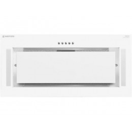 Вытяжка MEFERI INBOX60WH GLASS POWER, 60 см, белая, стекло, 900 м³/ч, 44 дБ, SKU 29416
