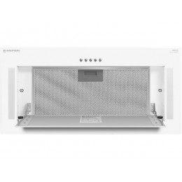 Вытяжка MEFERI INBOX60WH GLASS POWER, 60 см, белая, стекло, 900 м³/ч, 44 дБ, SKU 29416