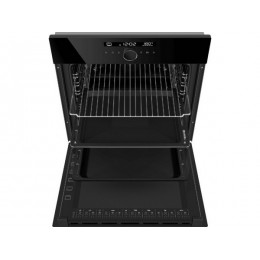 Духовой шкаф MAUNFELD EOEH7613B 33517, 60 см, черный, 76 л, 17 режимов, гриль, сенсорное управление