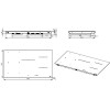 Варочная панель Falmec PIANO INDUZIONE BLACK MATT 90x51 индукционная