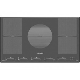 Варочная панель MAUNFELD CVI905SFDGR 90 см, индукционная, 5 конфорок, графитовая, 9000 Вт, SKU 35920