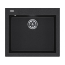 Мойка Kuchenstern OBEN 60 антрацит, 560x500 мм, акрил, SKU 30821