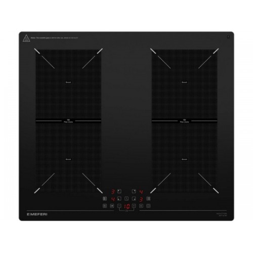 Варочная панель MEFERI MIH604BK MATT ULTRA - Индукционная панель с современным дизайном и высокой эффективностью