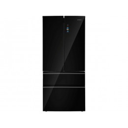 Холодильник MAUNFELD MFF190NFDB01, 83 см, черный, A+, 515 л, NoFrost, инверторный
