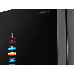 Холодильник MAUNFELD MFF190NFDB01, 83 см, черный, A+, 515 л, NoFrost, инверторный