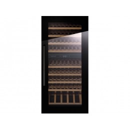 Винный шкаф Kuppersbusch FWK 4800.0 S2, встраиваемый, черное стекло, 79 бутылок, 5-18°C, 39 дБ, 32824