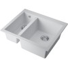 Мойка Omoikiri Bosen 59-2-WH Tetogranit/белый (4993152)