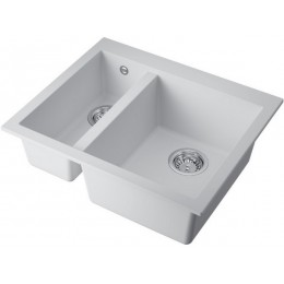 Мойка Omoikiri Bosen 59-2-WH Tetogranit/белый (4993152)