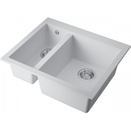Мойка Omoikiri Bosen 59-2-WH Tetogranit/белый (4993152)