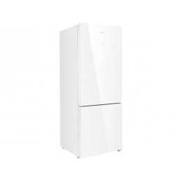 Холодильник MAUNFELD MFF1857NFW 33528, 432л, NoFrost, A++, инверторный, перламутровый белый