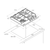 Варочная панель Kuppersberg FG 63 W газовая - купить с доставкой и гарантией качества